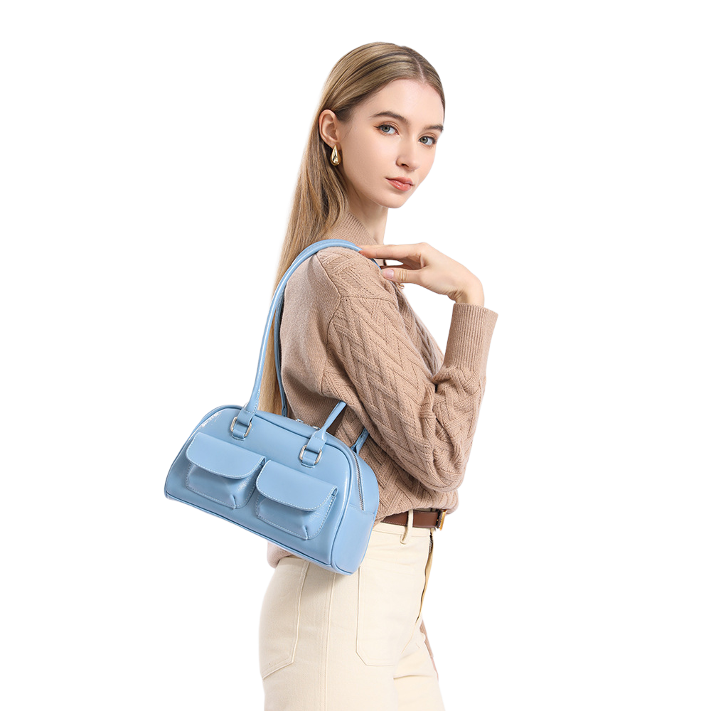 Retro Casual Shoulder & Handbag – Spacious Daily School & Work Bag
