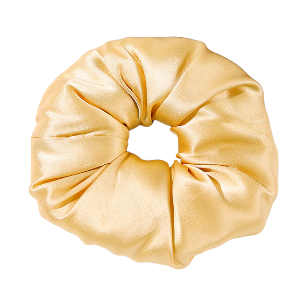 Luxury 7cm 19 Momme Mulberry Silk Scrunchies – Soft & Gentle Hair Ties