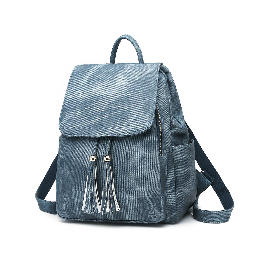 Women’s Tassel Backpack – Stylish Multi-Function Travel & Casual Bag