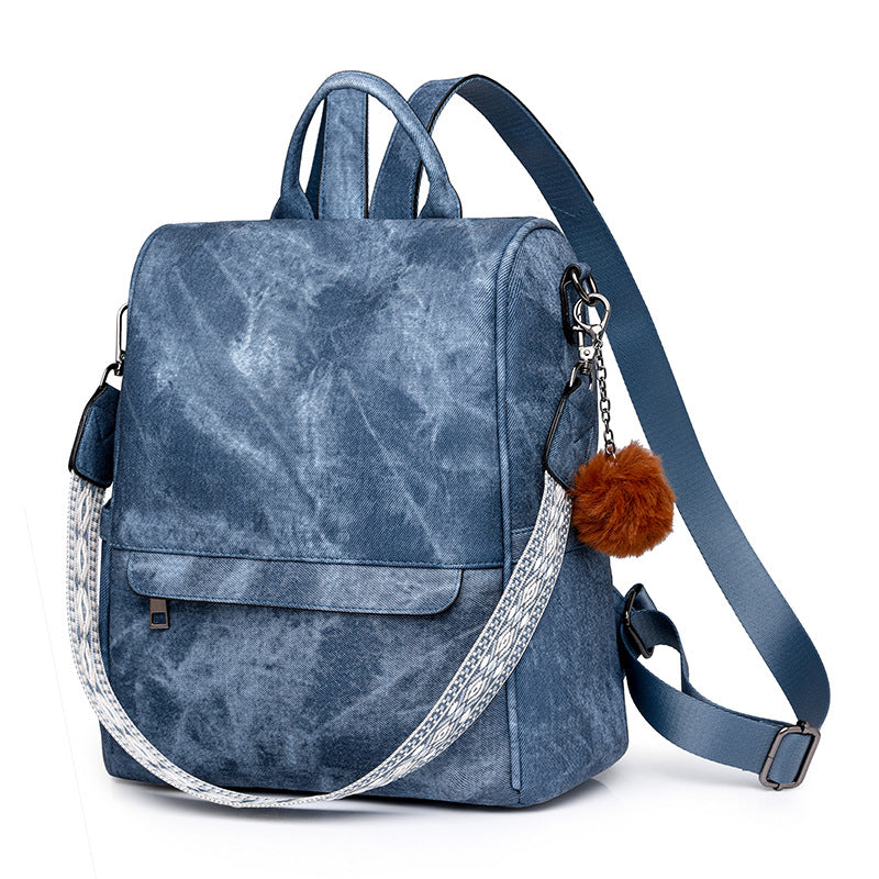 Trendy Vegan Leather Multi-Function Backpack – Stylish & Spacious for Women