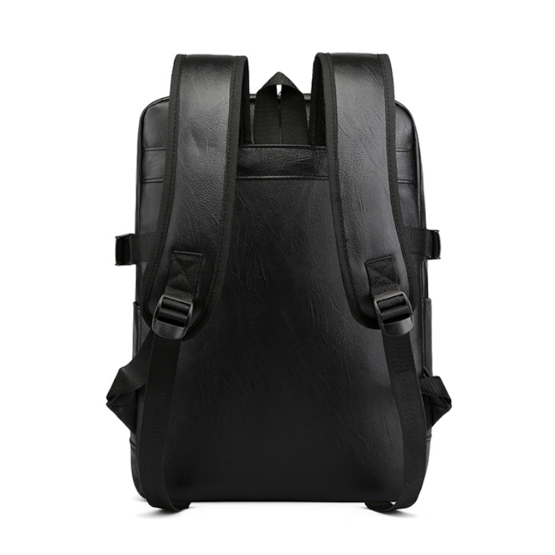 Elegant Vegan Leather Laptop Backpack – Business, Travel & Daily Use for Men