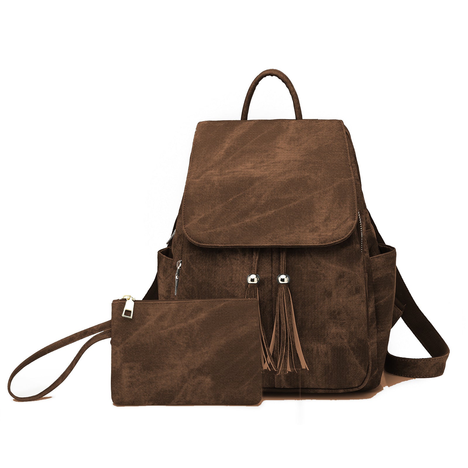 Women’s Tassel Backpack – Stylish Multi-Function Travel & Casual Bag