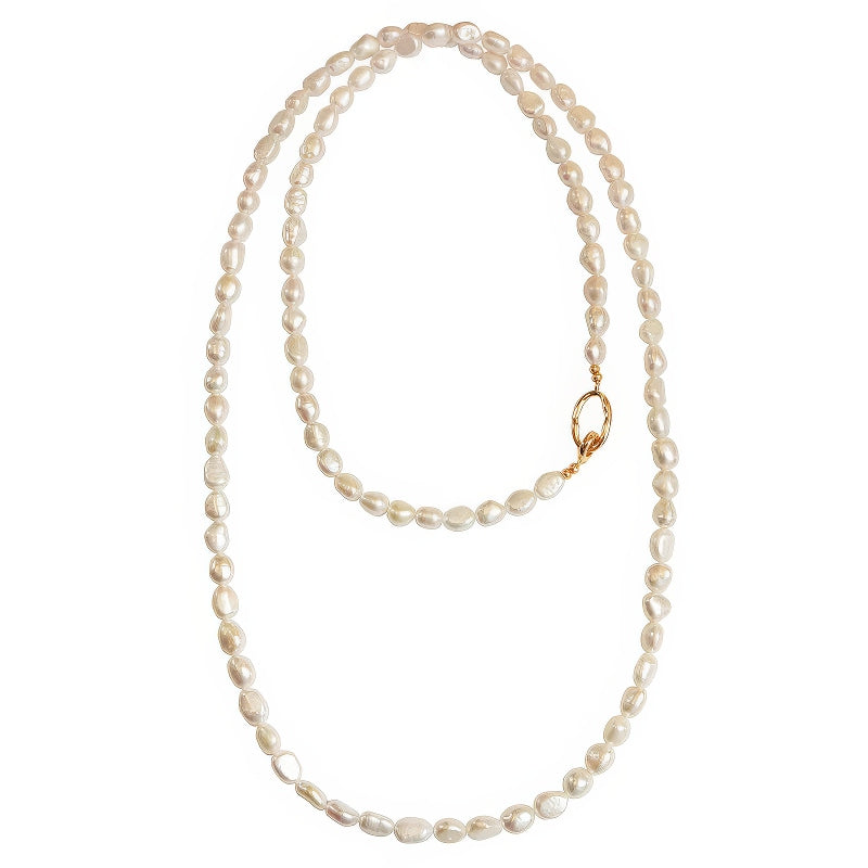 Baroque Freshwater Pearl Layered Necklace