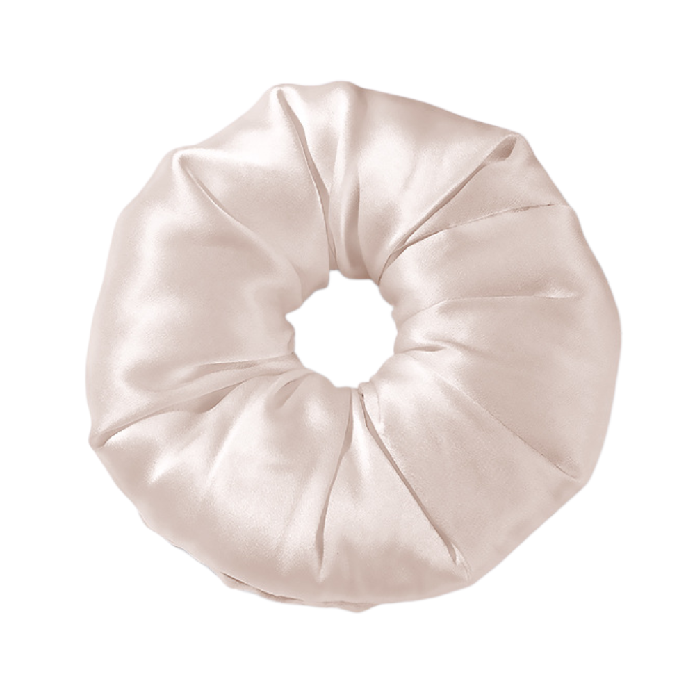 Luxury 7cm 19 Momme Mulberry Silk Scrunchies – Soft & Gentle Hair Ties