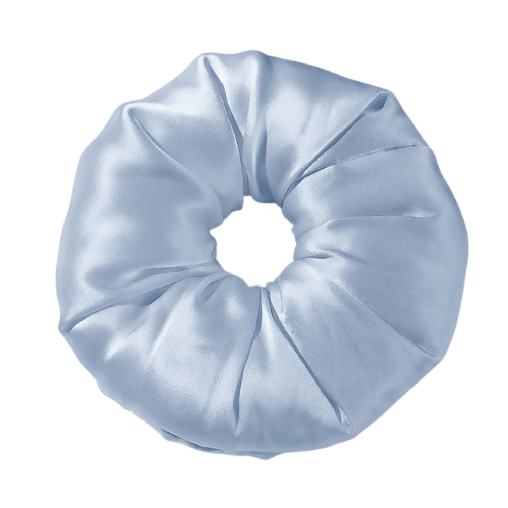 Luxury 7cm 19 Momme Mulberry Silk Scrunchies – Soft & Gentle Hair Ties